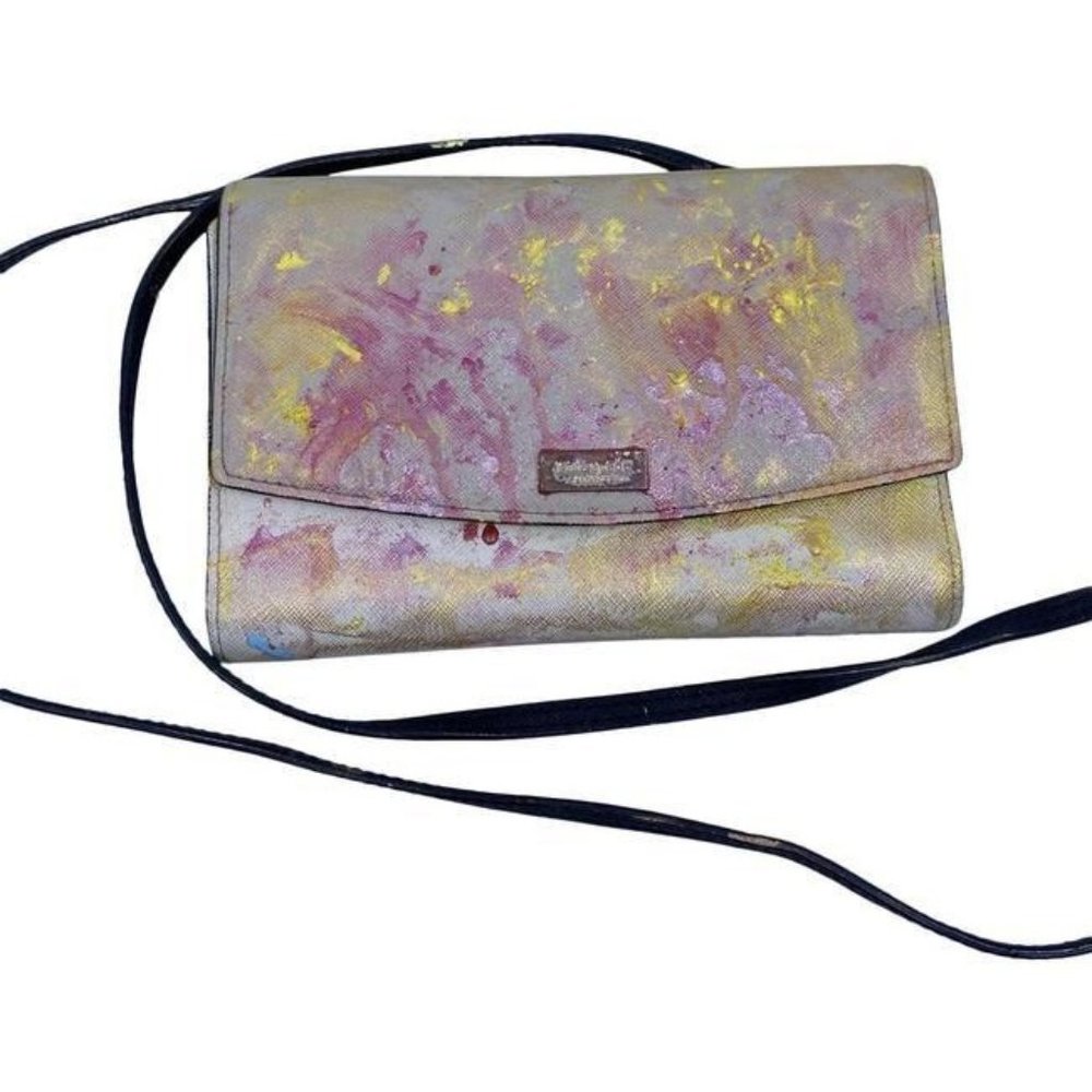 kate spade customized multicolor cross body bag